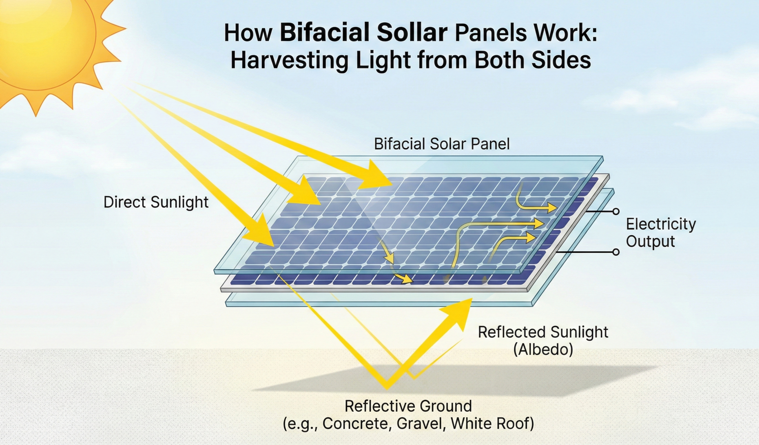 How Do Bifacial Solar Panels Work